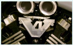 OTEC V4 Carburettor Inlet Covers (pair) (1200)